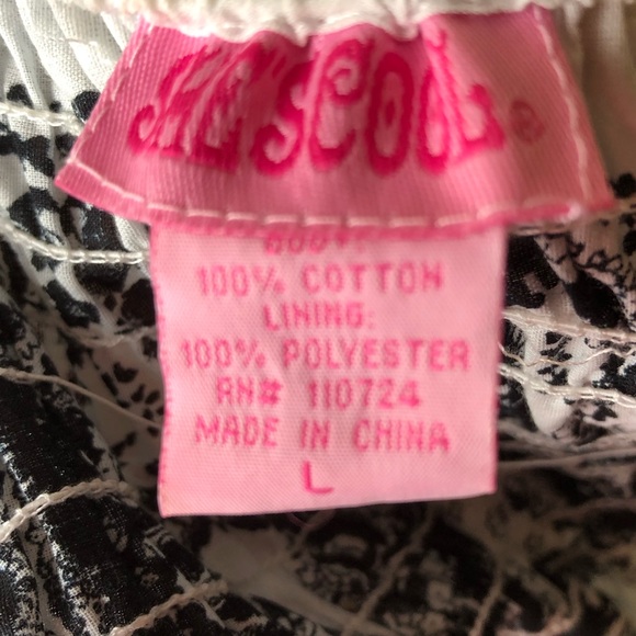 *SOLD* Cool Cotton Paisley Sundress Fully Lined Padded Top Elastic Shirring Sz L - Picture 12 of 12